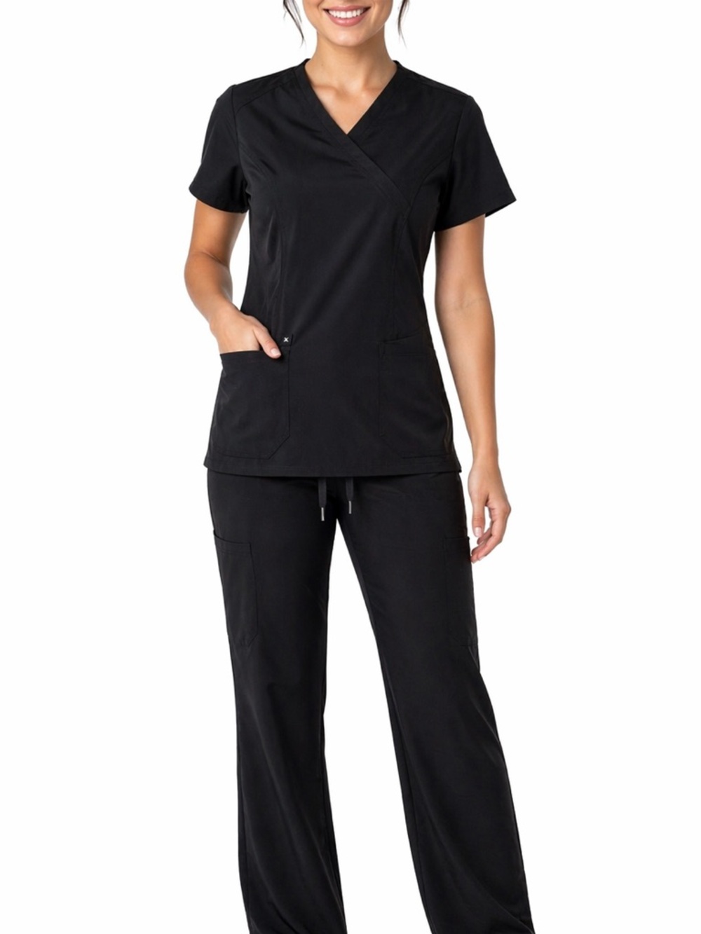 Nursing Scrubs Cherokee Flex Black XXS